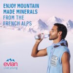 Evian Still Natural Mineral Water, 1.5 L (Pack of 6)