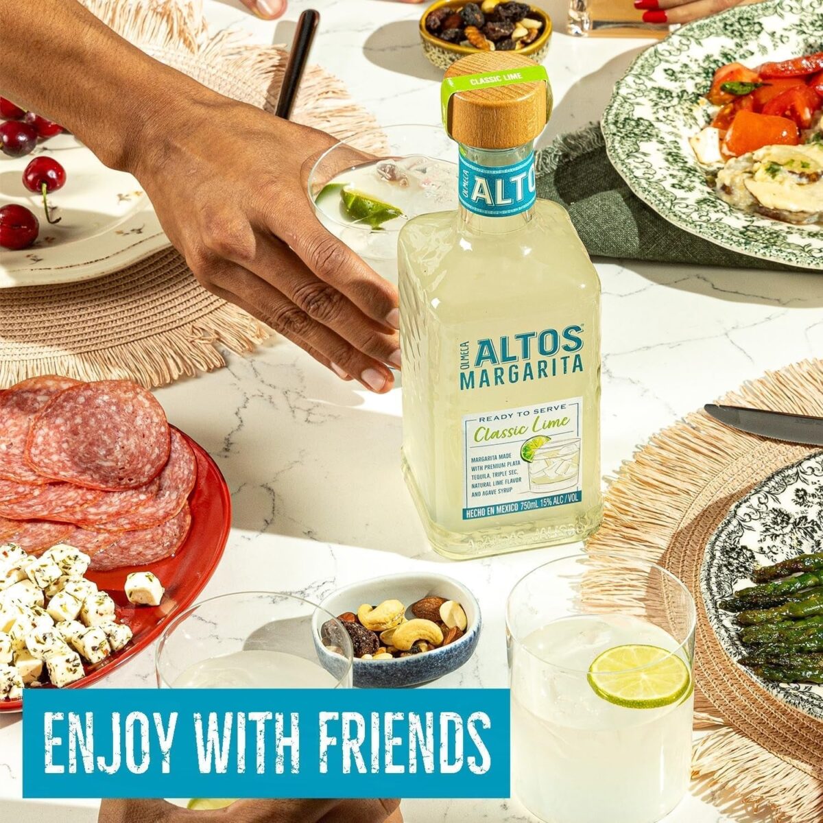 Altos Tequila Ready to Serve Lime Margarita 75Cl