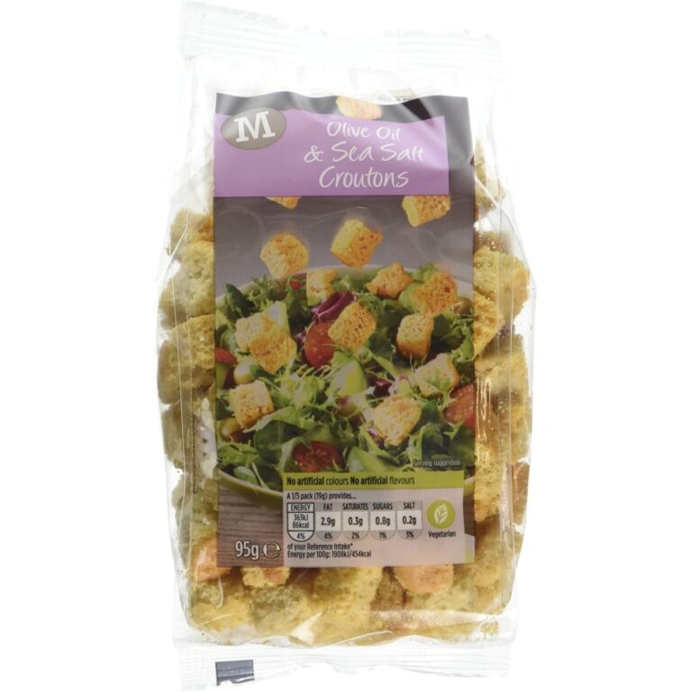 Morrisons Olive Oil and Sea Salt Croutons, 95G