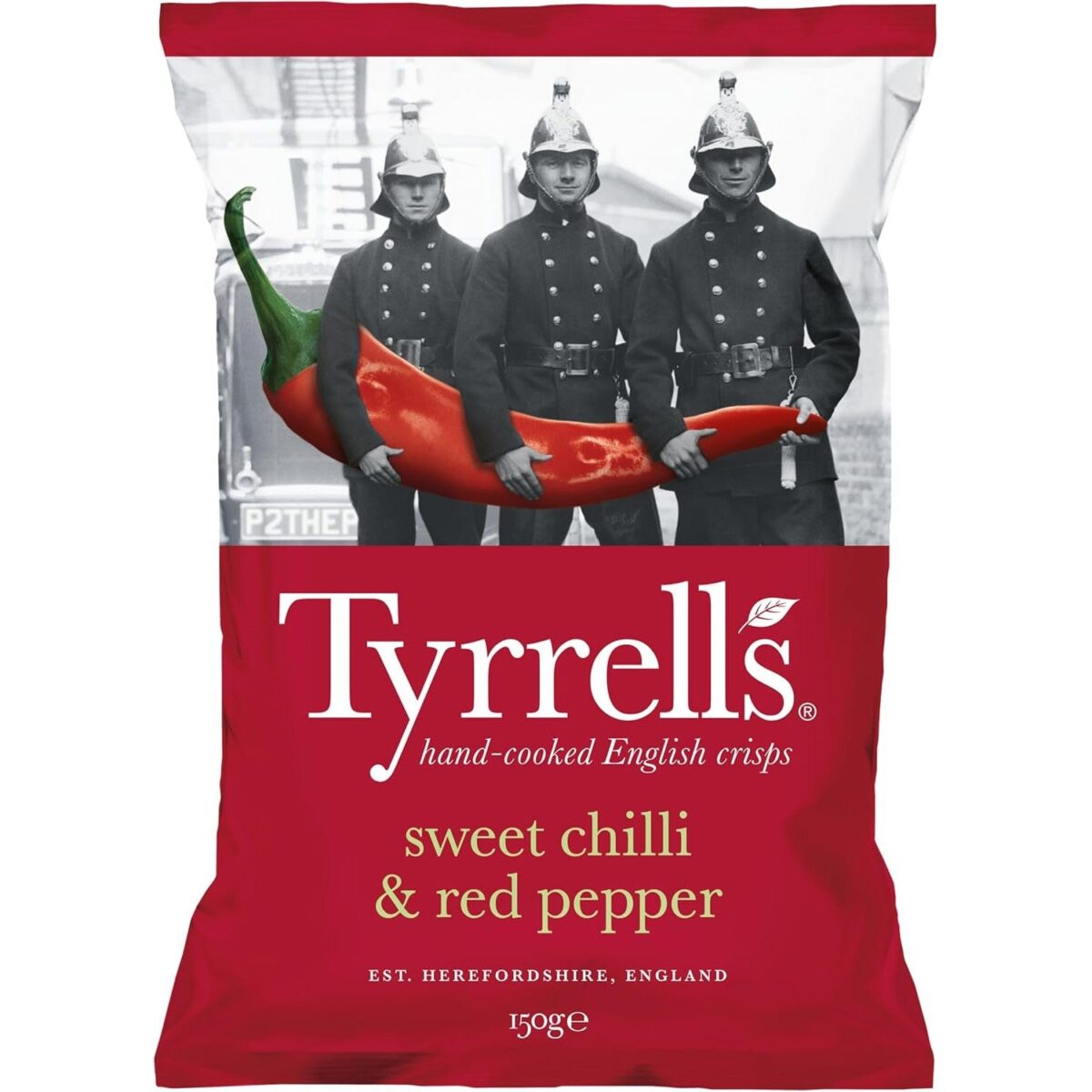 Tyrrells Sweet Chilli & Red Pepper Sharing Crisps, 150G
