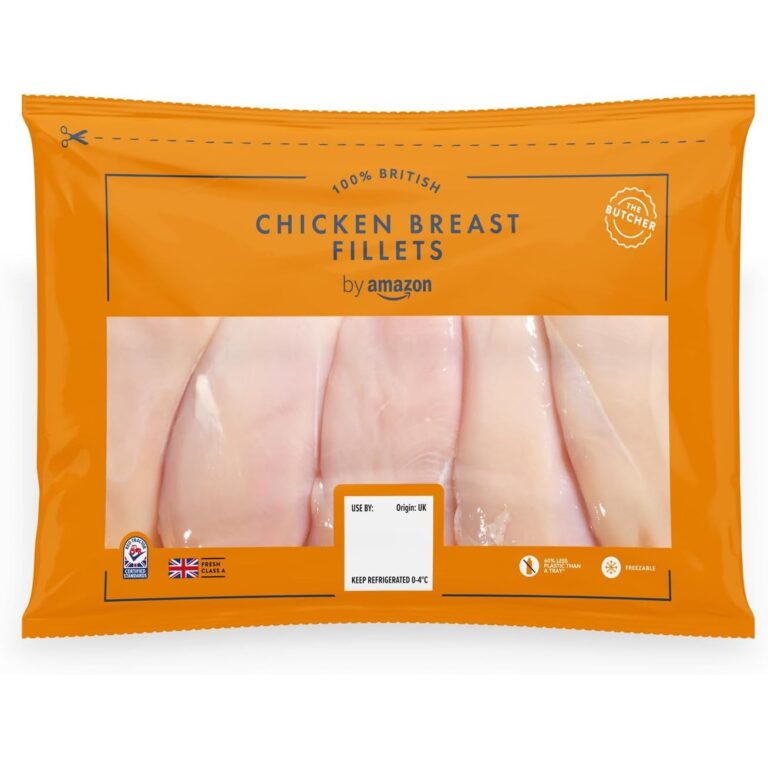 By Amazon British Skinless Chicken Breast Fillets, 1Kg