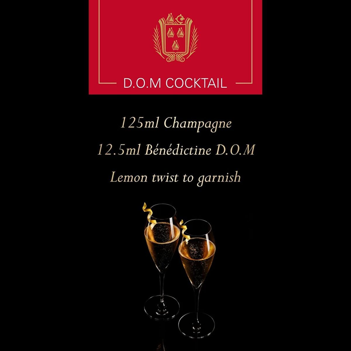 Bénédictine D.O.M. French Liqueur, 40% ABV, 70Cl / 700Ml, Made from a Secret Recipe of 27 Traditional Roots, Herbs & Spices, Notes of Light Honey, Citrus & Soft Almond