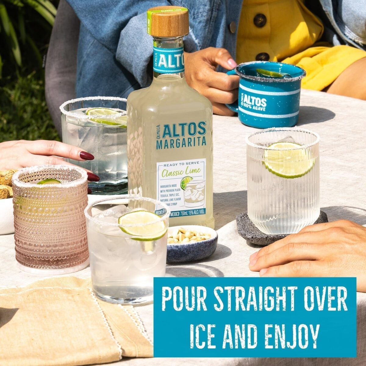 Altos Tequila Ready to Serve Lime Margarita 75Cl