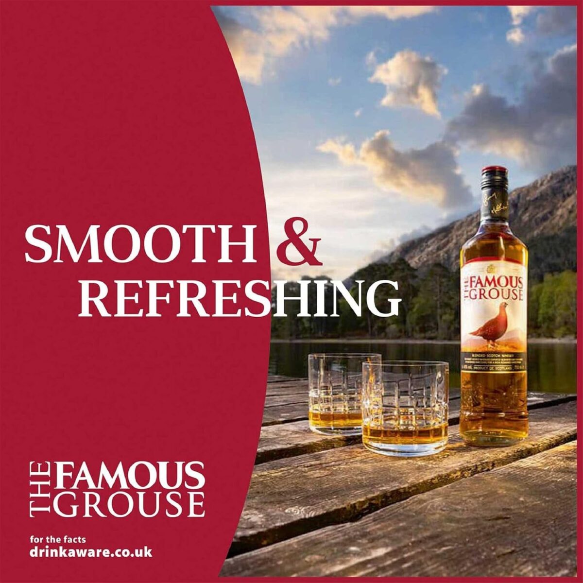 The Famous Grouse Finest | Scotch | Blended Whisky | Dried Fruit & Soft Spices | Scotland'S Favourite Whisky for over 40 Years | 40% ABV | 1 L