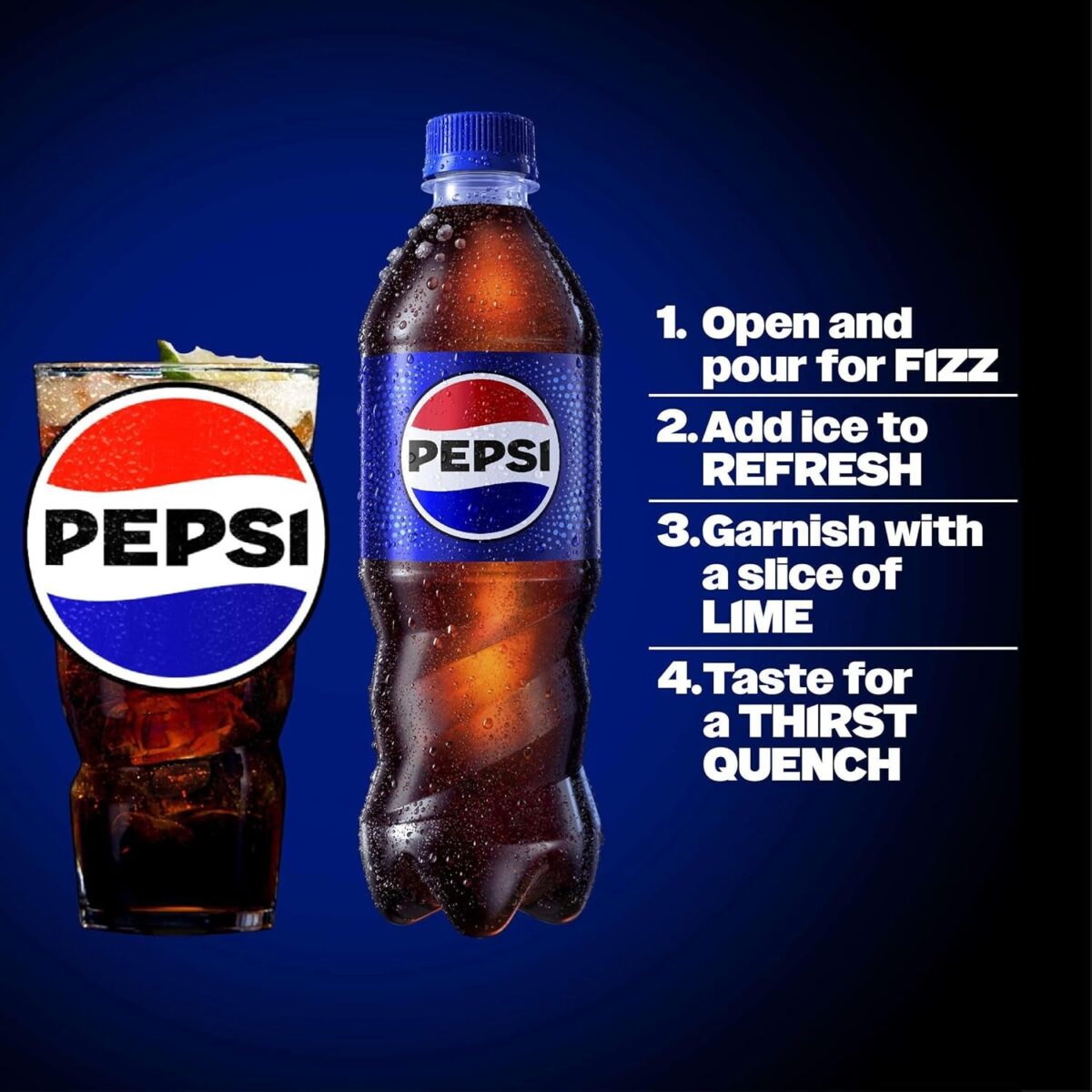 Pepsi Cola Bottle 2L