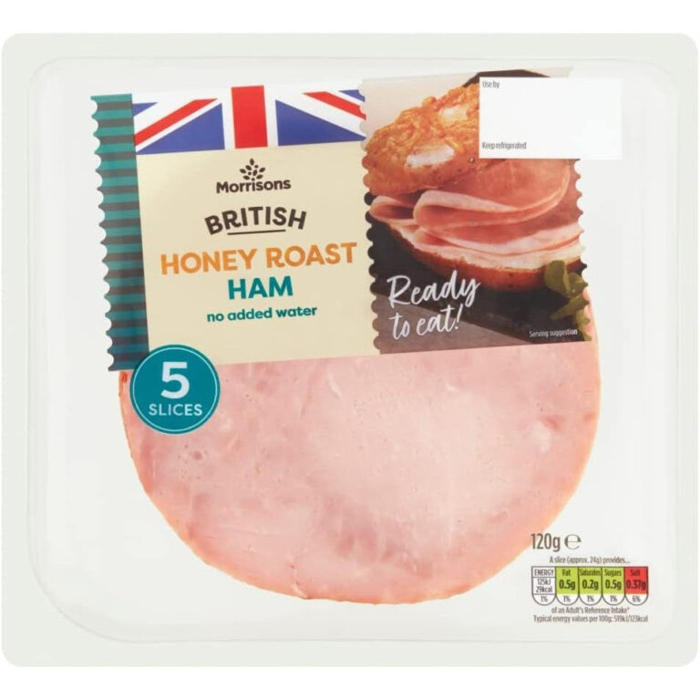 Morrisons British Honey Roast Ham, 120G