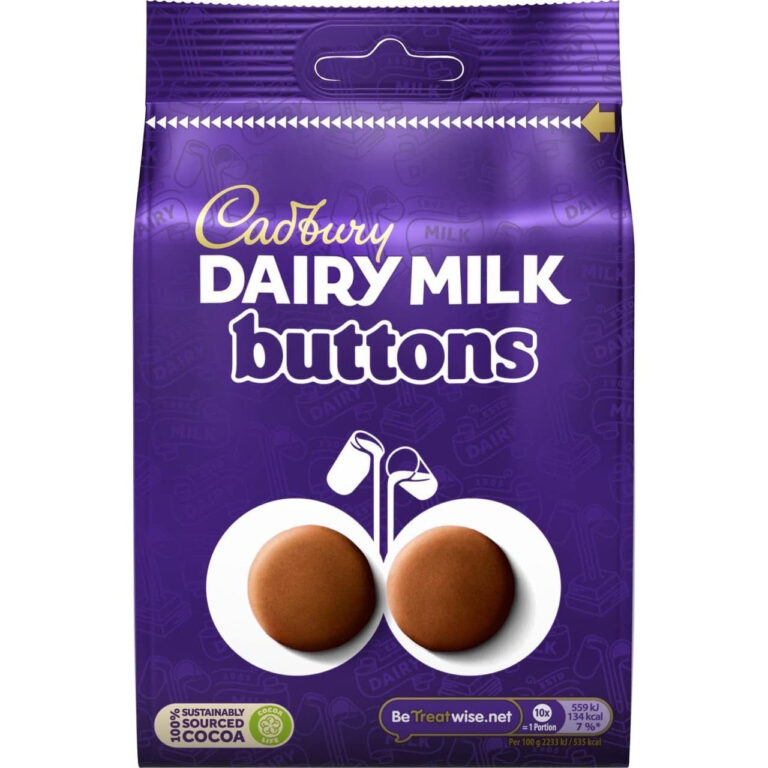 Cadbury Dairy Milk Giant Buttons Chocolate Bag, 119 G