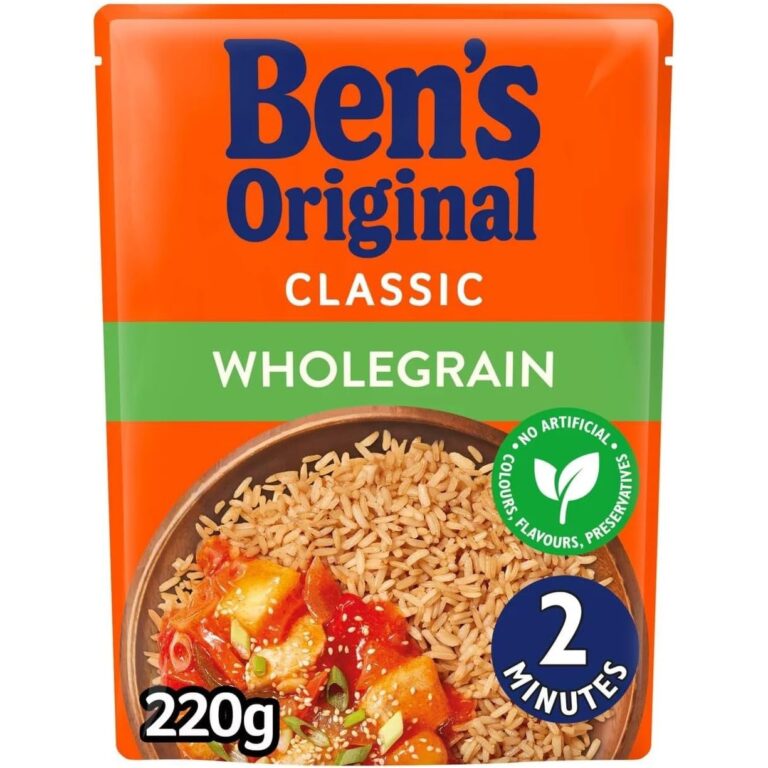 Ben'S Original Wholegrain Microwave Rice, 220G