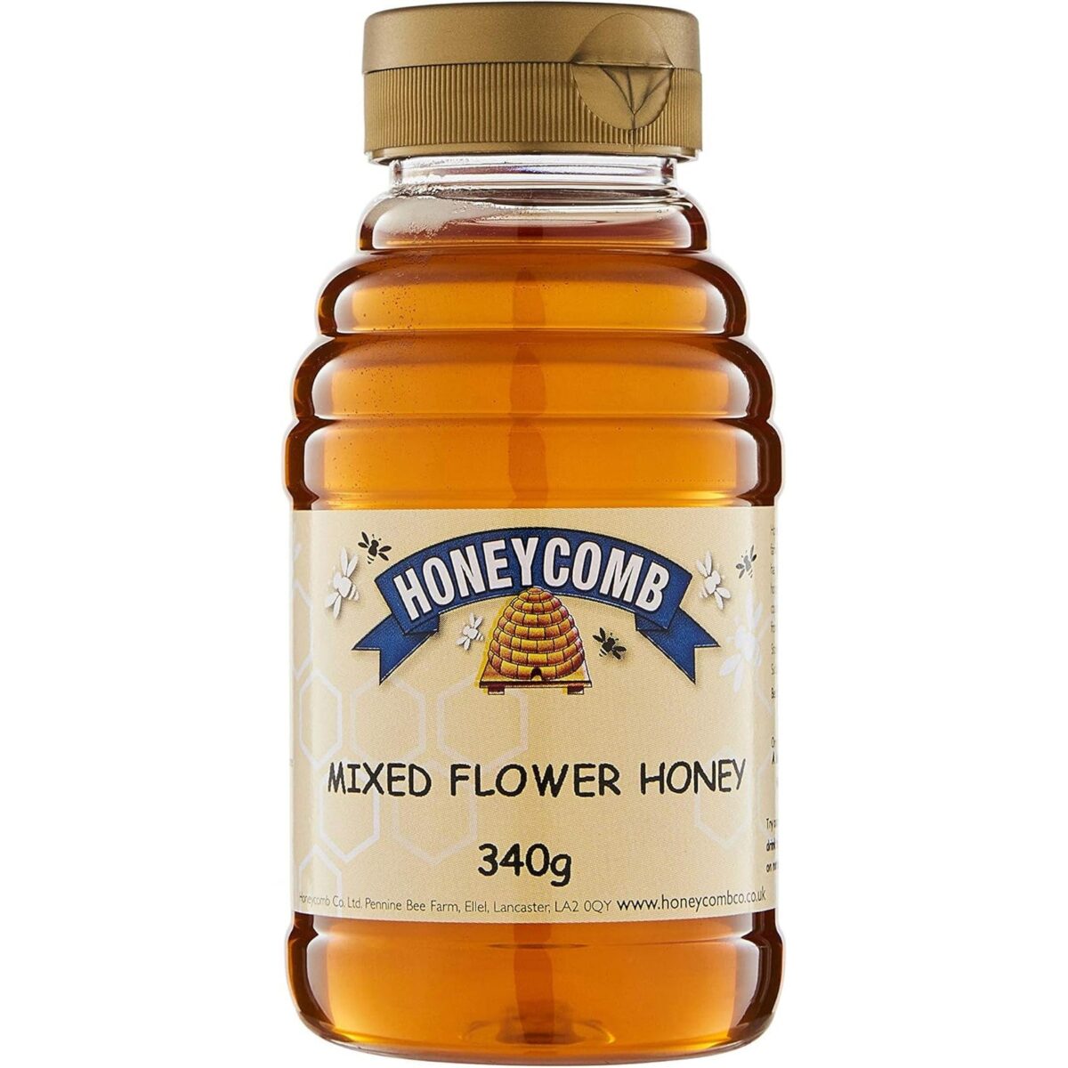 Honeycomb Mixed Flower Squeezy Honey, 340G