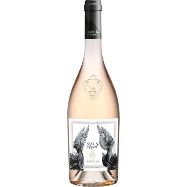 Rock Angel by Caves D'Esclans, Côtes De Provence Rosé, Whispering Angel in a Leather Jacket, 2022 Vintage, Bottle, 75Cl