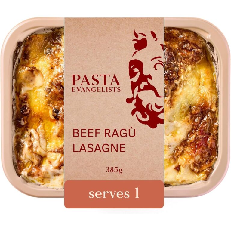 Pasta Evangelists Beef & Chianti Lasagne for 1