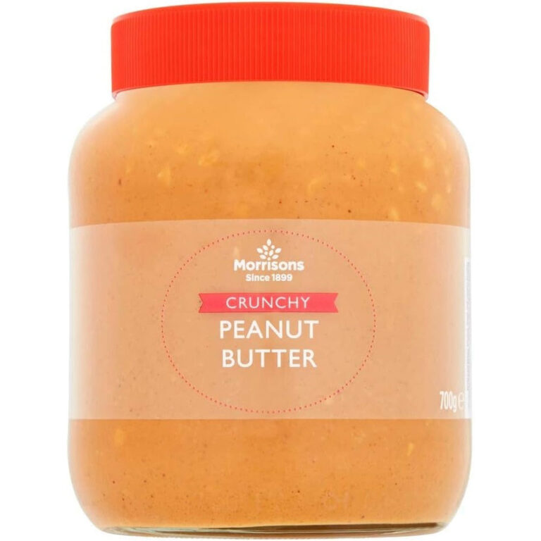 Morrisons Crunchy Peanut Butter 700G