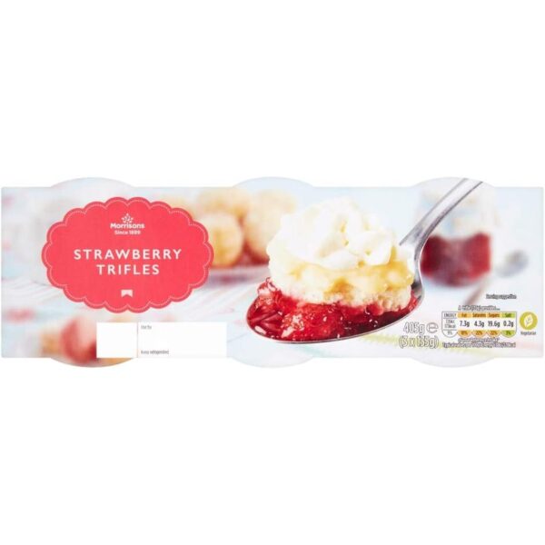 M STRAWBERRY TRIFLE 3X135G