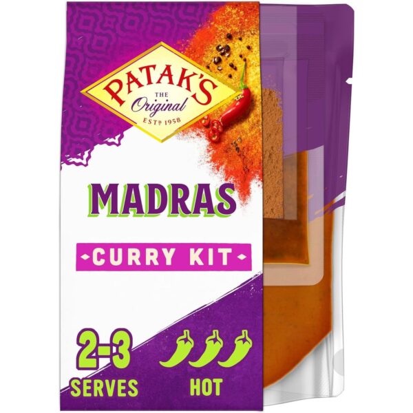 Patak'S Madras Curry Meal Kit 270G