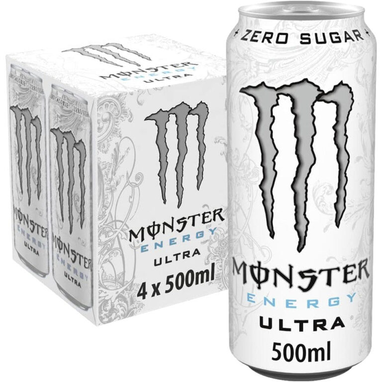 Monster Ultra Energy Drink 4 X 500 Ml