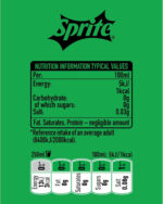 Sprite No Sugar 2 Litre