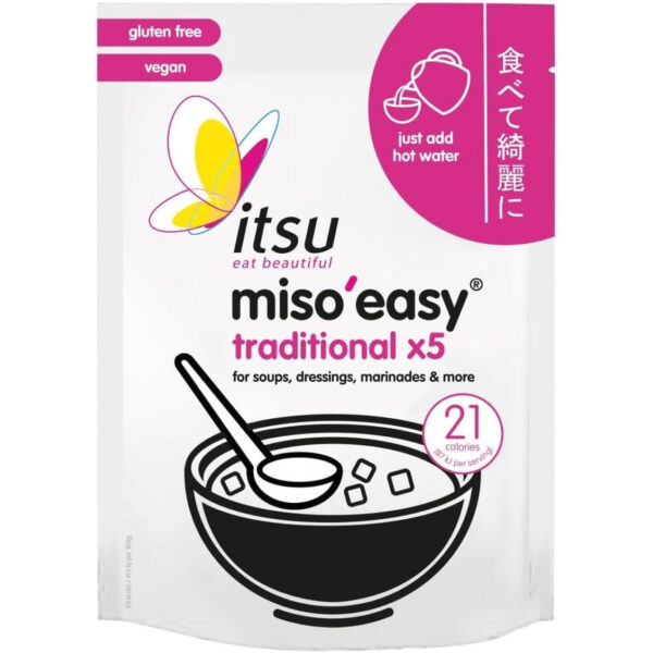 Itsu Miso' Easy Traditional Soup Paste, 5 X 21G