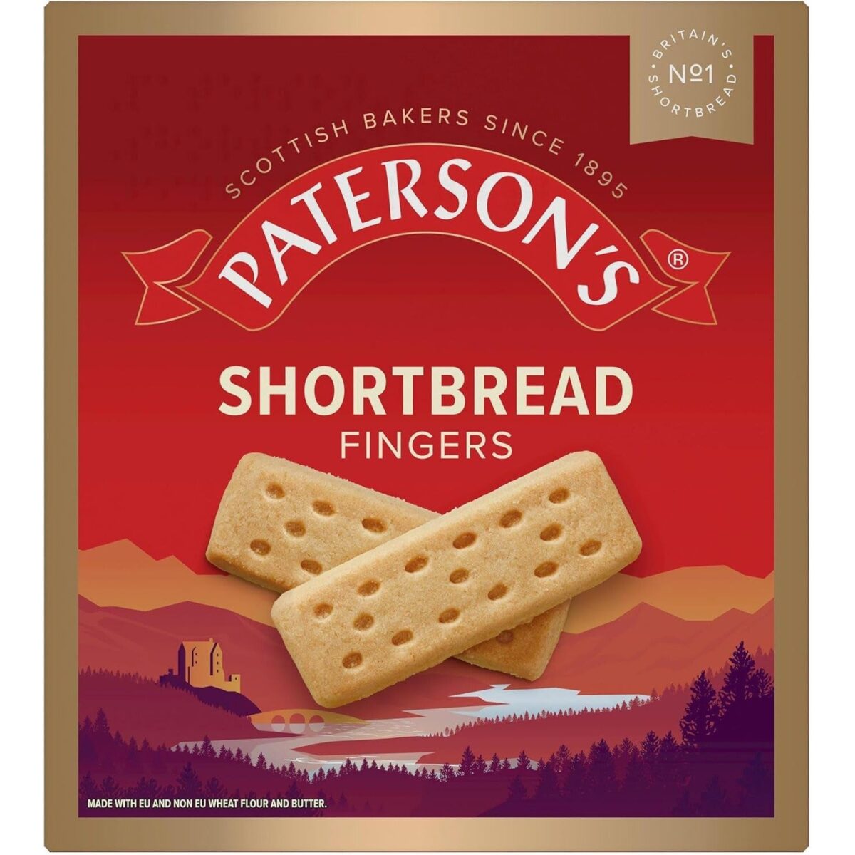 Paterson'S Clotted Cream Shortbread Fingers, 300G