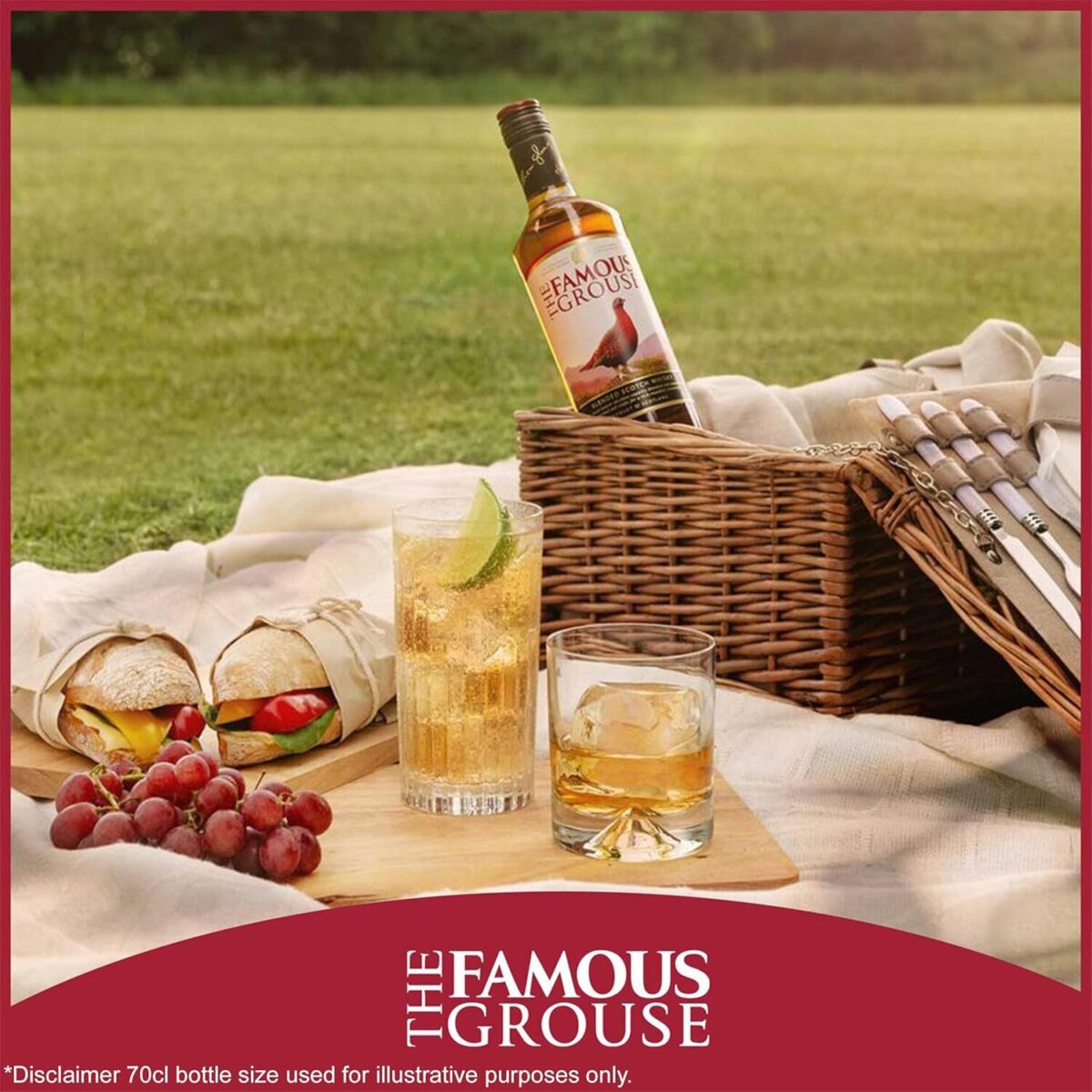 The Famous Grouse Finest | Scotch | Blended Whisky | Dried Fruit & Soft Spices | Scotland'S Favourite Whisky for over 40 Years | 40% ABV | 1 L