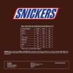 Snickers Chocolate Bars Multipack, Chocolate Gift, Milk Chocolate, Chocolate Multipack, 41.7 G (Pack of 4)