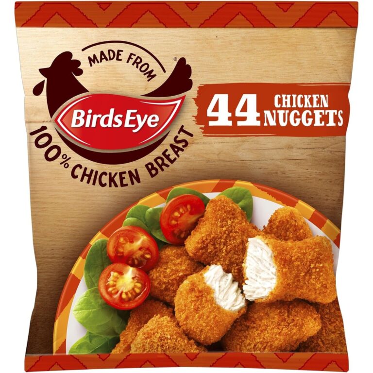 Birds Eye 44 Chicken Nuggets with Golden Wholegrain 695 G