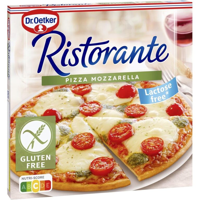 Dr. Oetker Ristorante Gluten Free and Lactose Free Mozzarella Cheese Pizza, 370 G (Frozen) - Packaging May Vary