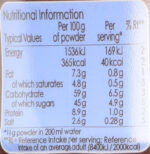 Options Belgian Chocolate Drink 220G