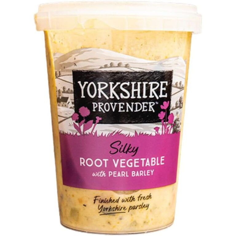 Yorkshire Provender - Root Vegetable Soup with Pearl Barley - No Added Sugar - Vegetarian - 560G