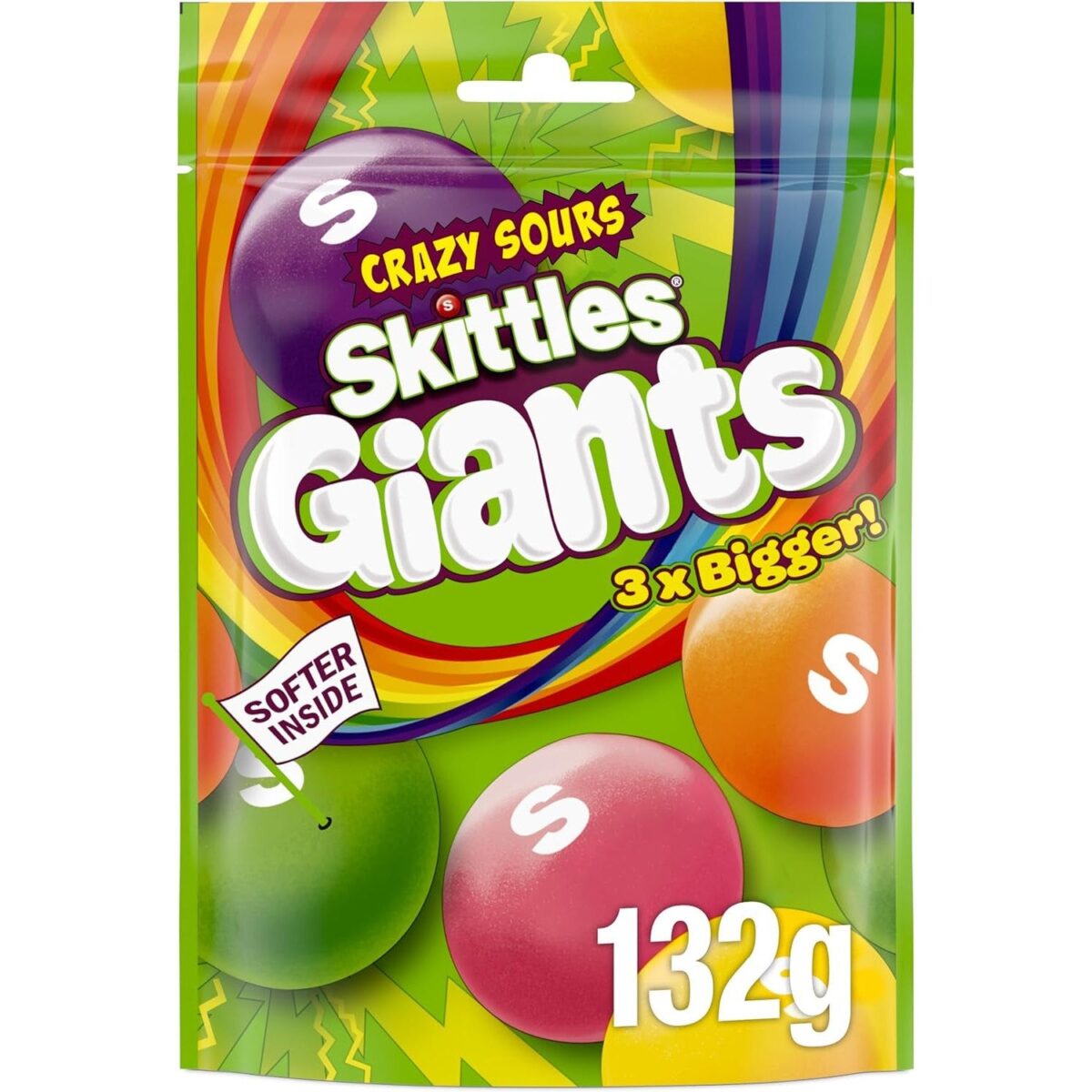 Skittles Crazy Sour Giant Chews 141G