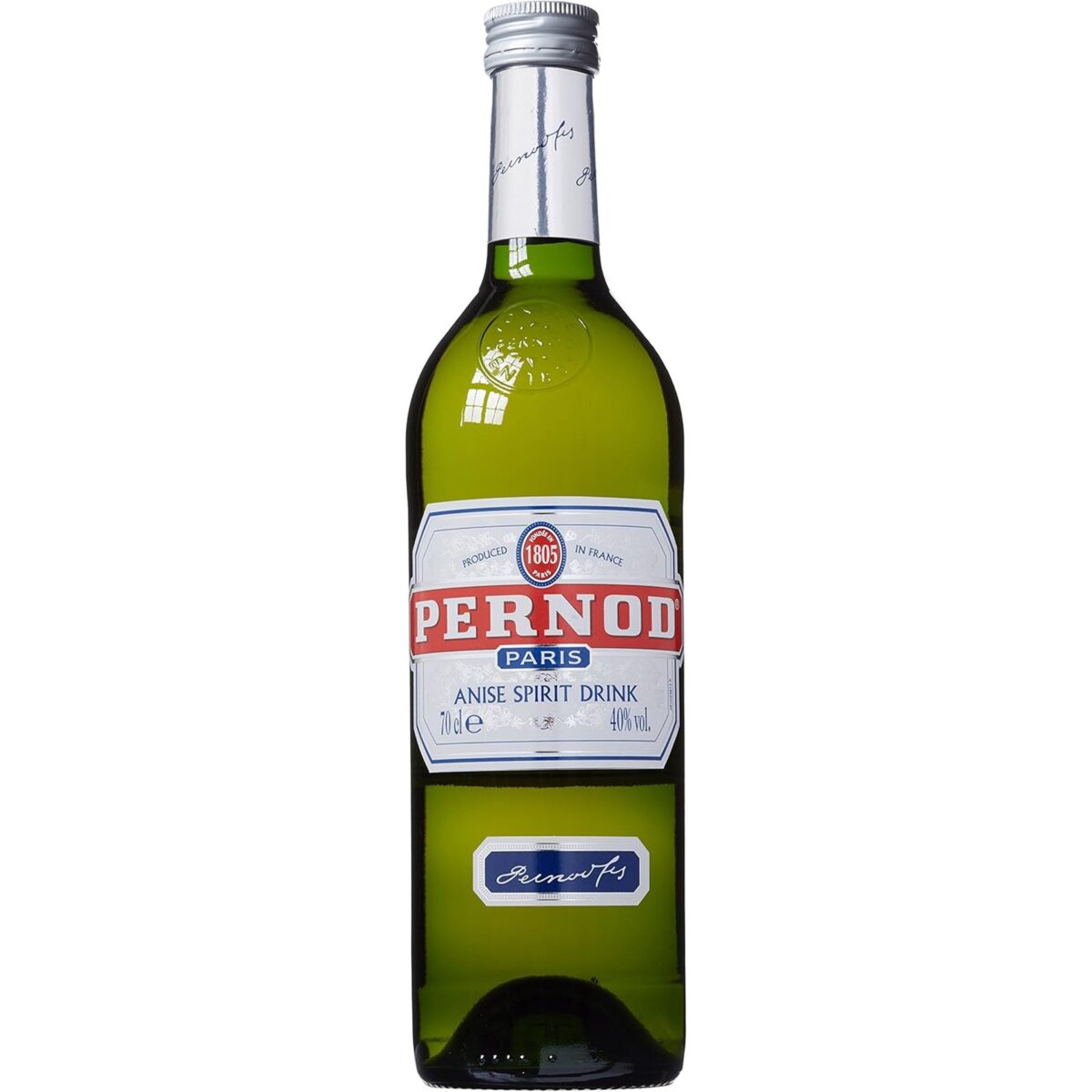 Pernod Aniseed Aperitif Liqueur, 70 Cl