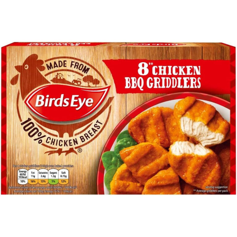 Birds Eye BBQ Chickengriddlers, 204G (Frozen)