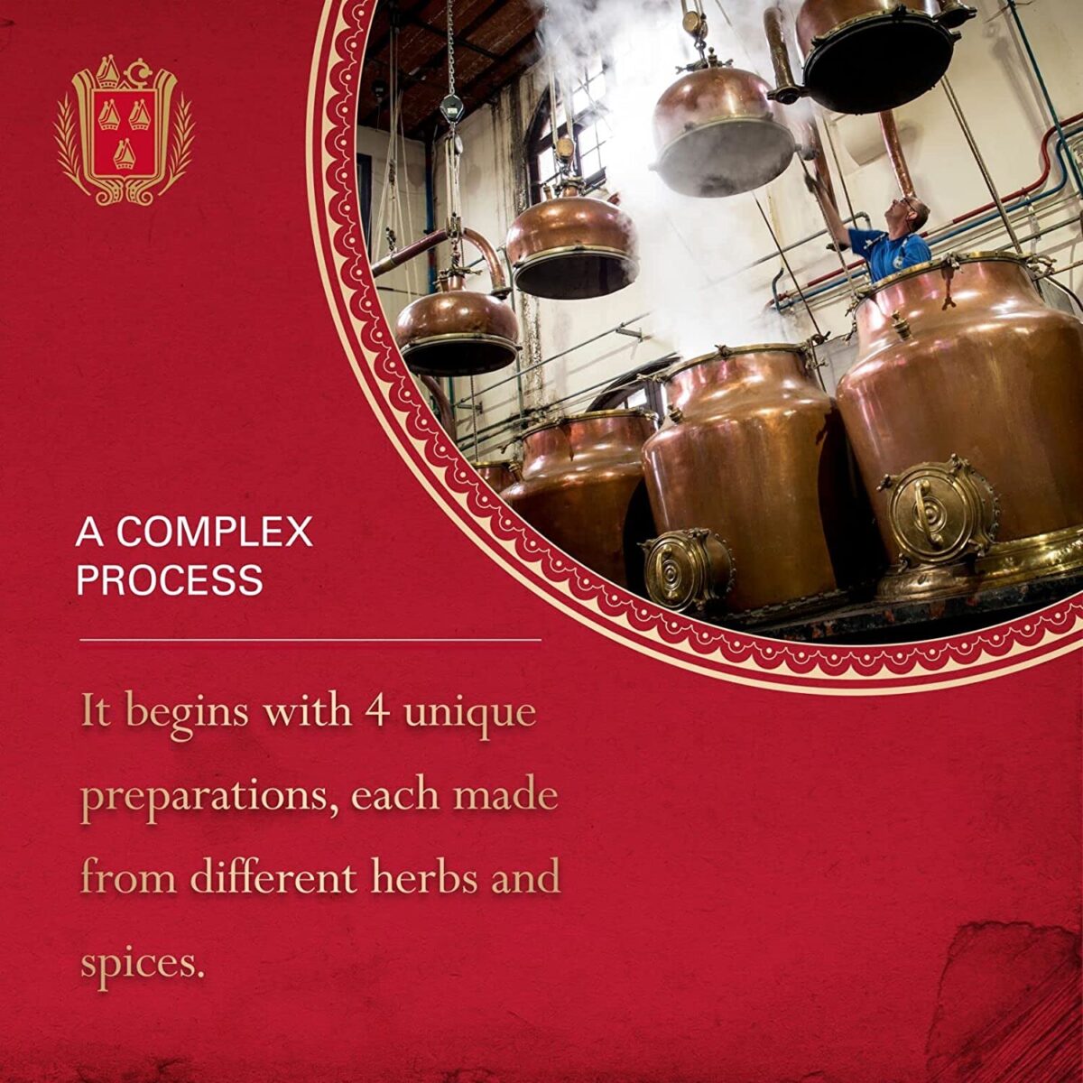 Bénédictine D.O.M. French Liqueur, 40% ABV, 70Cl / 700Ml, Made from a Secret Recipe of 27 Traditional Roots, Herbs & Spices, Notes of Light Honey, Citrus & Soft Almond