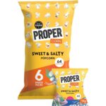PROPER Propercorn Sweet & Salty Sweet-And-Salty, 84 Gram (Pack of 6)