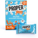 Propercorn Salted Microwave Popcorn 3X70G