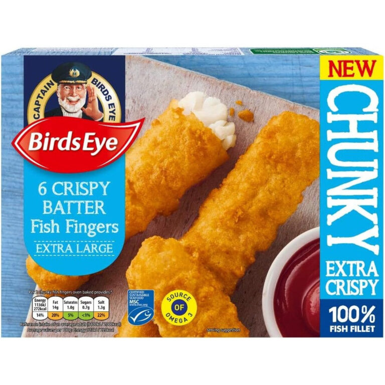 Birds Eye Chunky Crispy Batter Fish Fingers, 360G (Frozen)