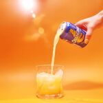 Orangina Sparkling Fruit Drink; Multipack of 6 X 330Ml Cans; Contains a Blend of Citrus Juices, Real Orange Pulp and Orange Zest
