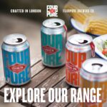 Fourpure Session IPA - Naturally Brewed Hoppy, Tropical & Refreshing Pale Ale - Vegan (12 X 330Ml Cans)