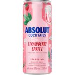 Absolut Strawberry Spritz Ready to Drink Cocktail, 250Ml