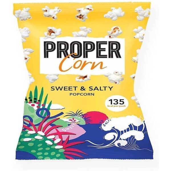 Propercorn Sweet and Salty Popcorn, 30 G