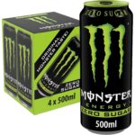 Monster Energy Green Zero, 4 X 500Ml