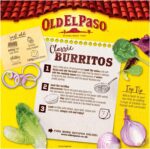 Old El Paso Mexican Mild Beef & Bean Chilli Buritto Kit, 620G