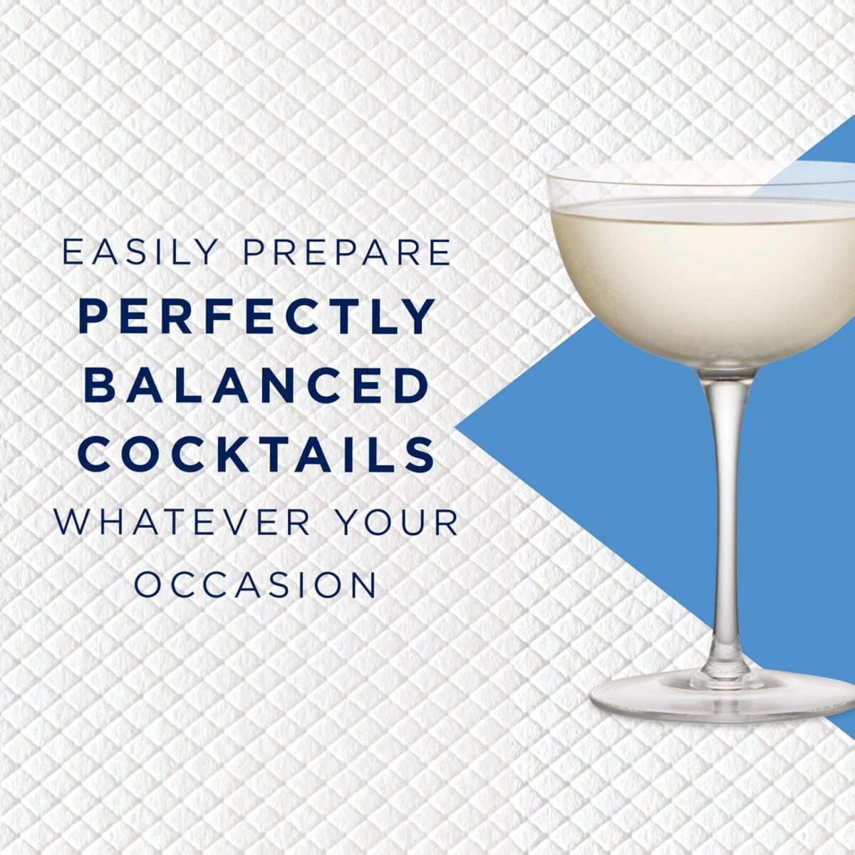 Tails Cocktails Gin Gimlet, Crafted with Bombay Sapphire Gin, Ready-To-Drink Pre-Mixed Cocktail, Serves 4 Bar-Quality Cocktails, 14.9% ABV, 50Cl / 500Ml