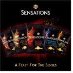 Sensations Balsamic Vinegar and Caramelised Onion Thick Cut Vegetarian Potato Crisps, Sharing Bag, 150 G