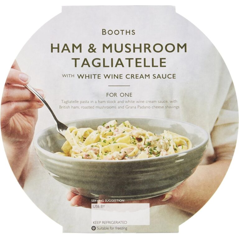 Booths Ham & Mushroom Tagliatelle, 400G