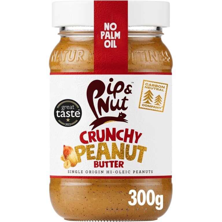 Pip & Nut Crunchy Peanut Butter, 300G