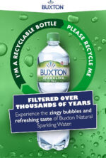 Buxton Sparkling Natural Mineral Water 6X1L