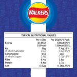 Walkers Less Salt Mild Cheese & Onion 6Pk