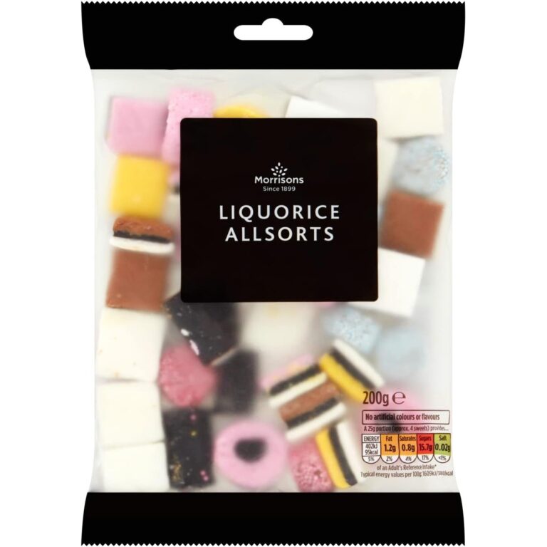 Morrisons Liquorice Allsorts, 200 G