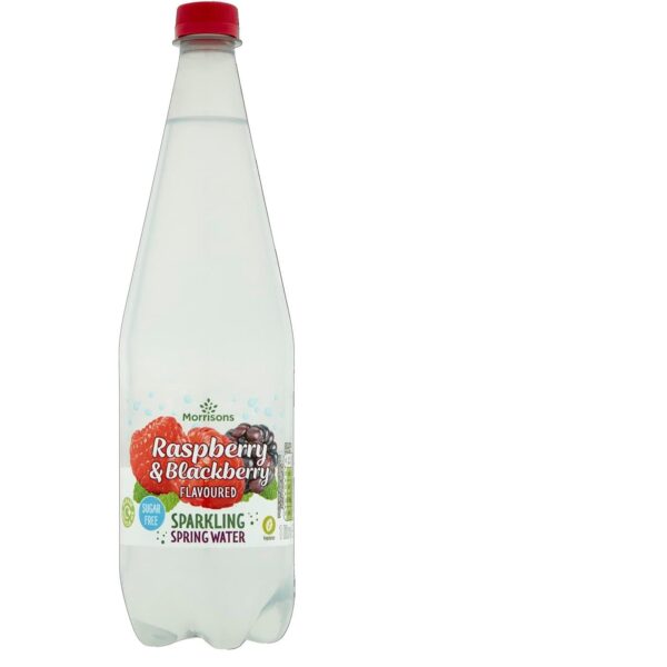 Morrisons Sparkling Raspberry & Blackberry Water 1 Litre