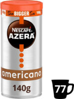 NESCAFÉ Azera Americano Instant Coffee, 140 G (Pack of 1)